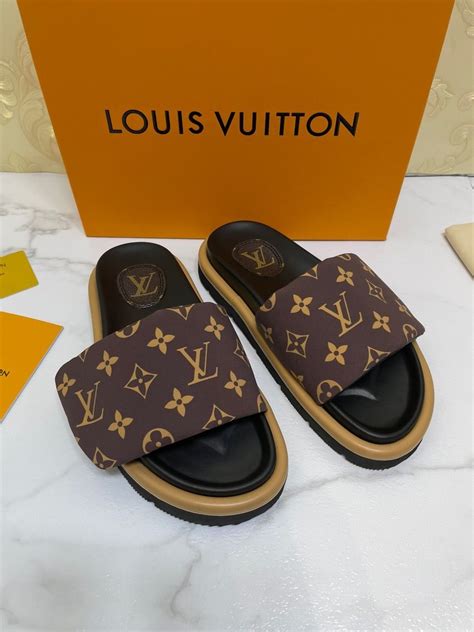 louis vuitton slides pillow|louis vuitton slides for ladies.